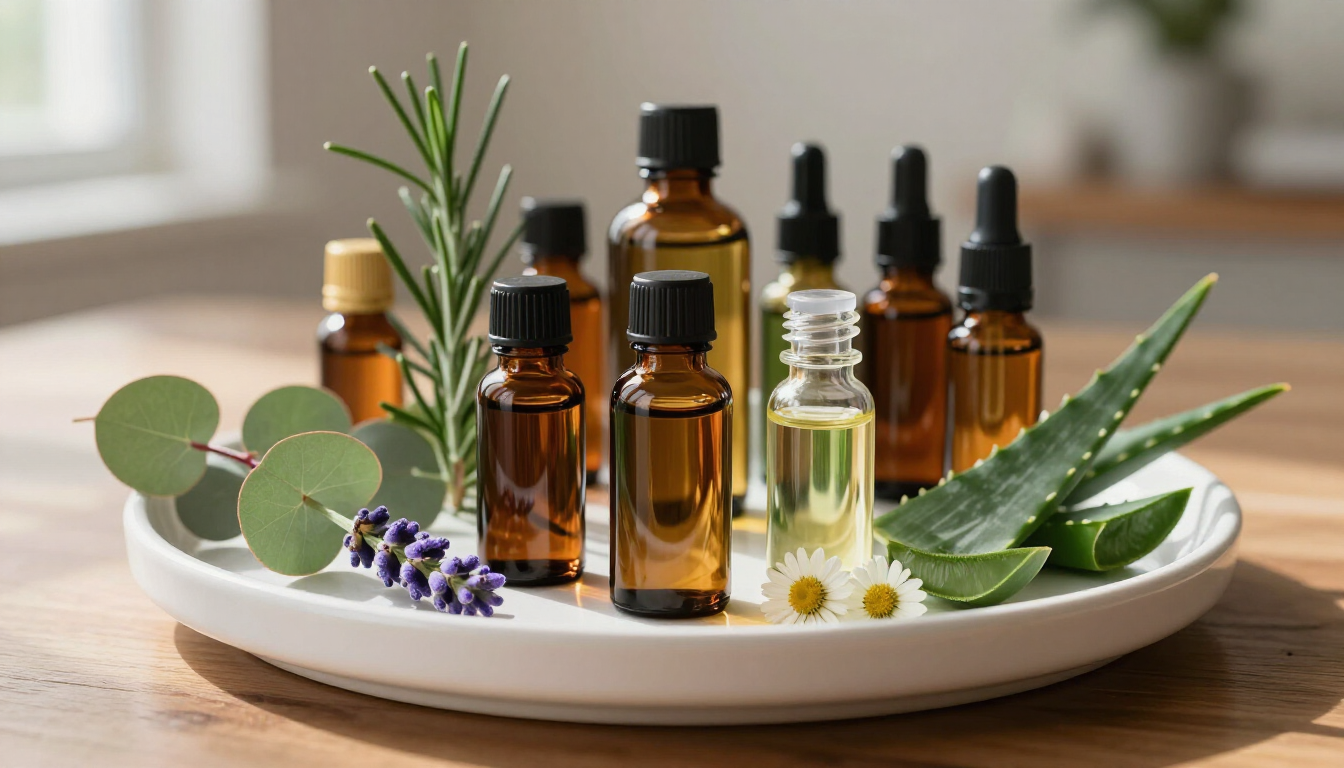 Cosmética y aceites naturales