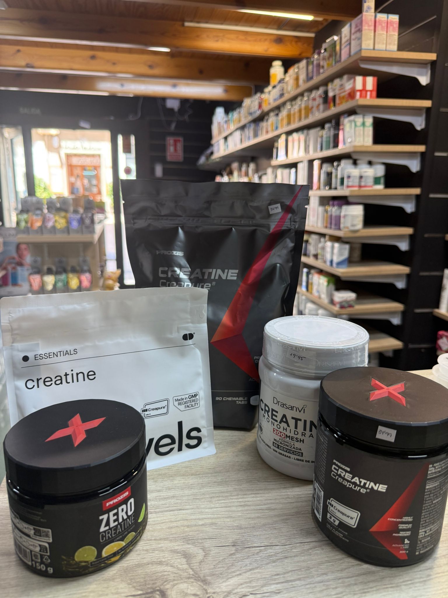 Creatina en Melilla