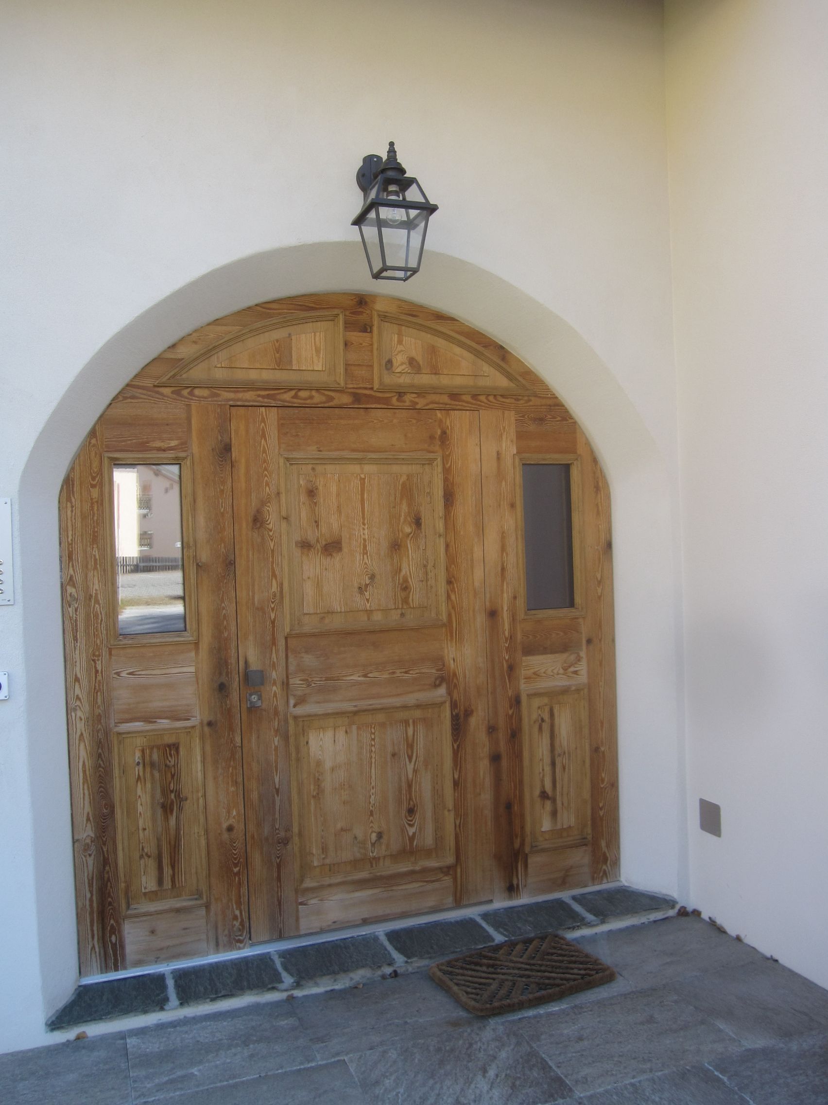 Eingangstor EFH Silvaplana