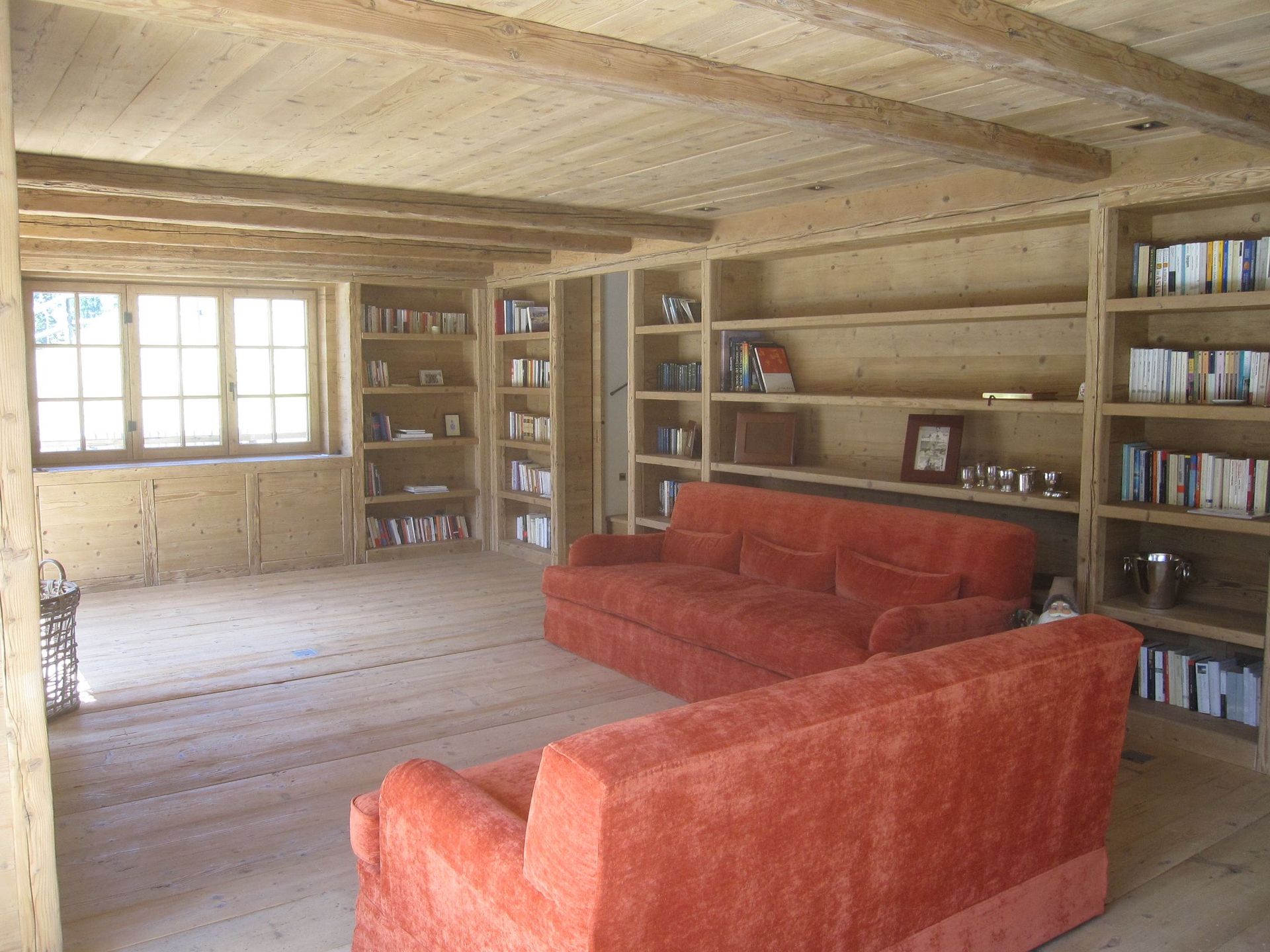 Wohnzimmer EFH St. Moritz