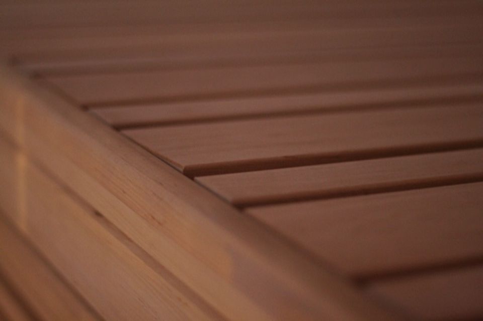 viimeistelty saunanlaude