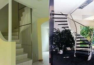 Schlosserei, Treppengeländer, Metall- und Stahlbauten