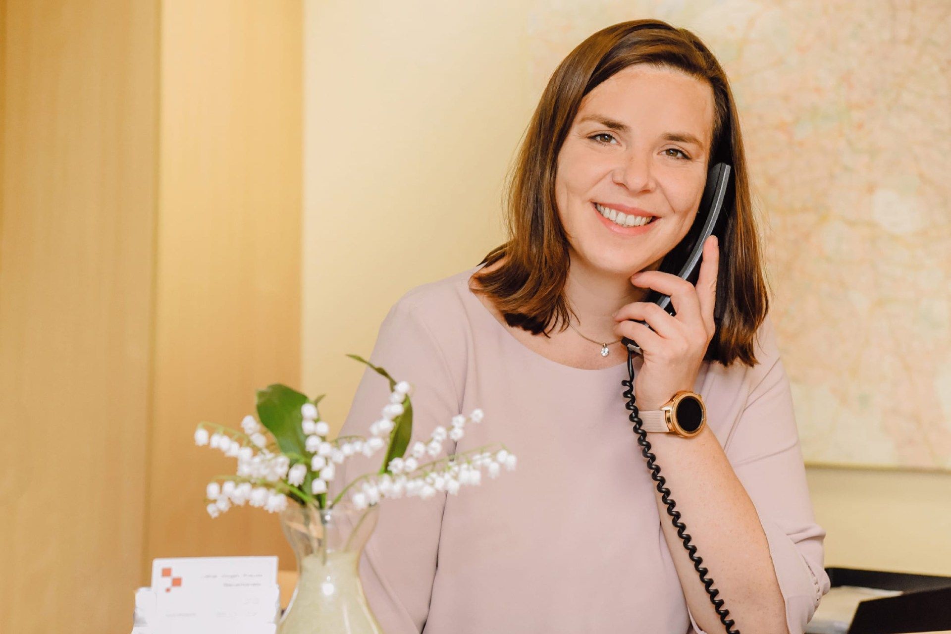 Steuerbüro Lothar Jürgen Krause – Rezeptionistin der Kanzlei