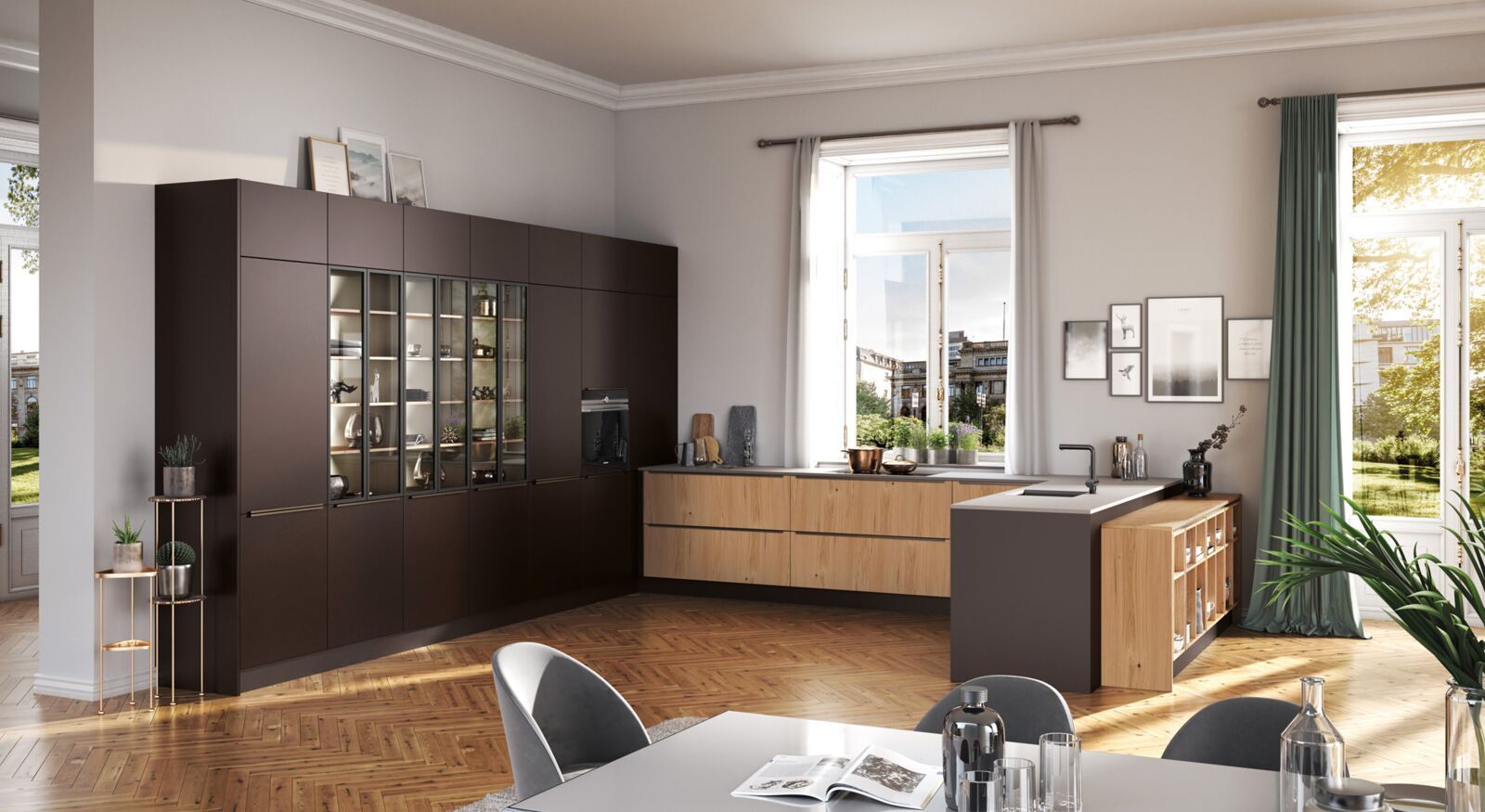 Cuisine moderne et claire