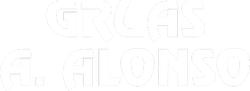 Un logo blanco sobre un fondo blanco que dice 