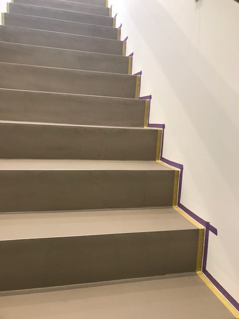 Treppe von unten