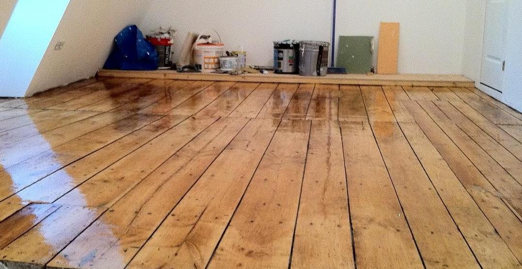 Un parquet éclatant