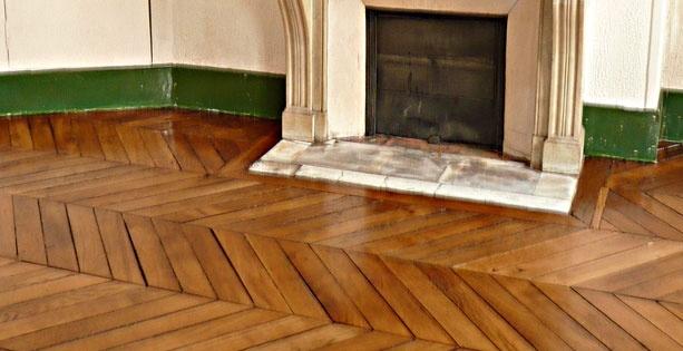 Un parquet bien entretenu