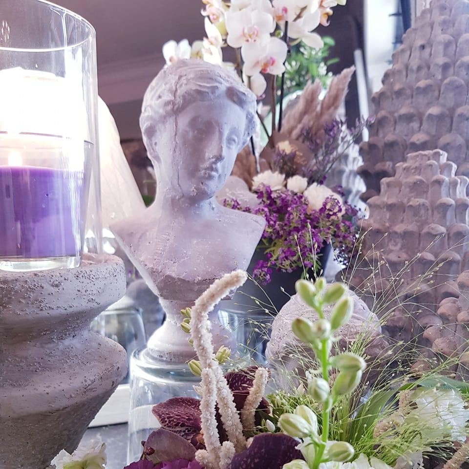 Décoration d'une sculpture