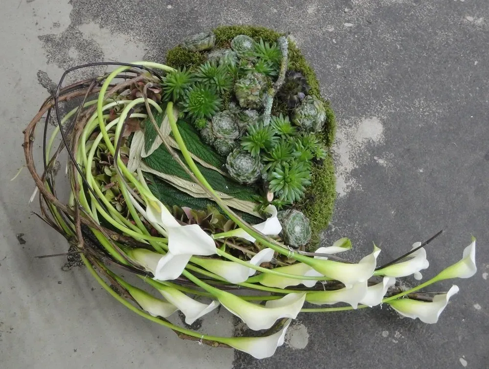 Coeur à mettre sur une sépulture