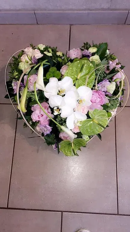 Cœur de fleurs