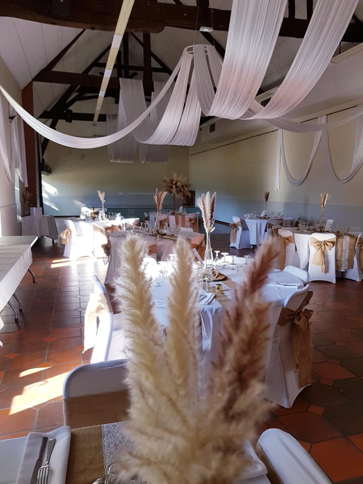 Décorations d'une salle de réception