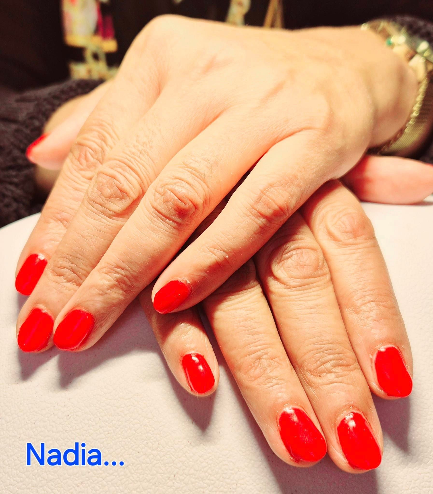 Ongles rouges