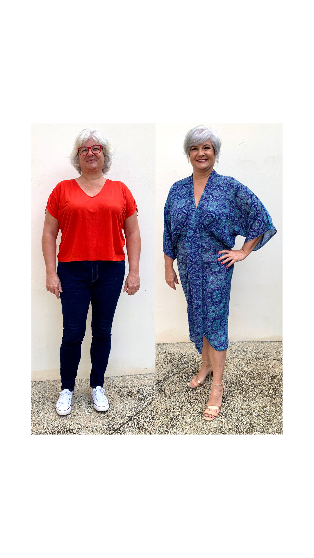 avant apres conseil en image en ligne ou à la Réunion