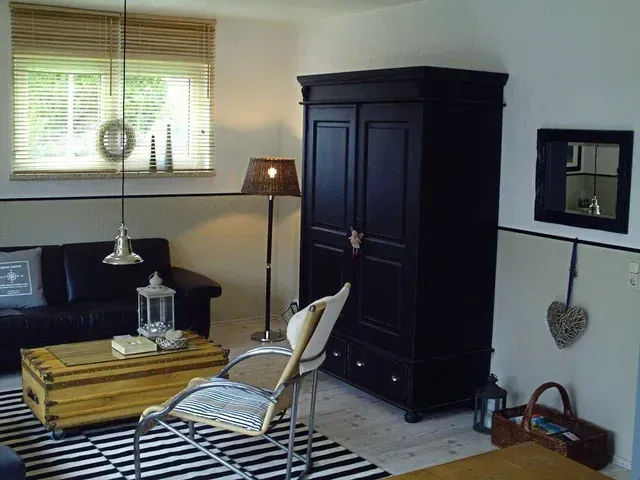 Heller Parkettboden im Wohnzimmer