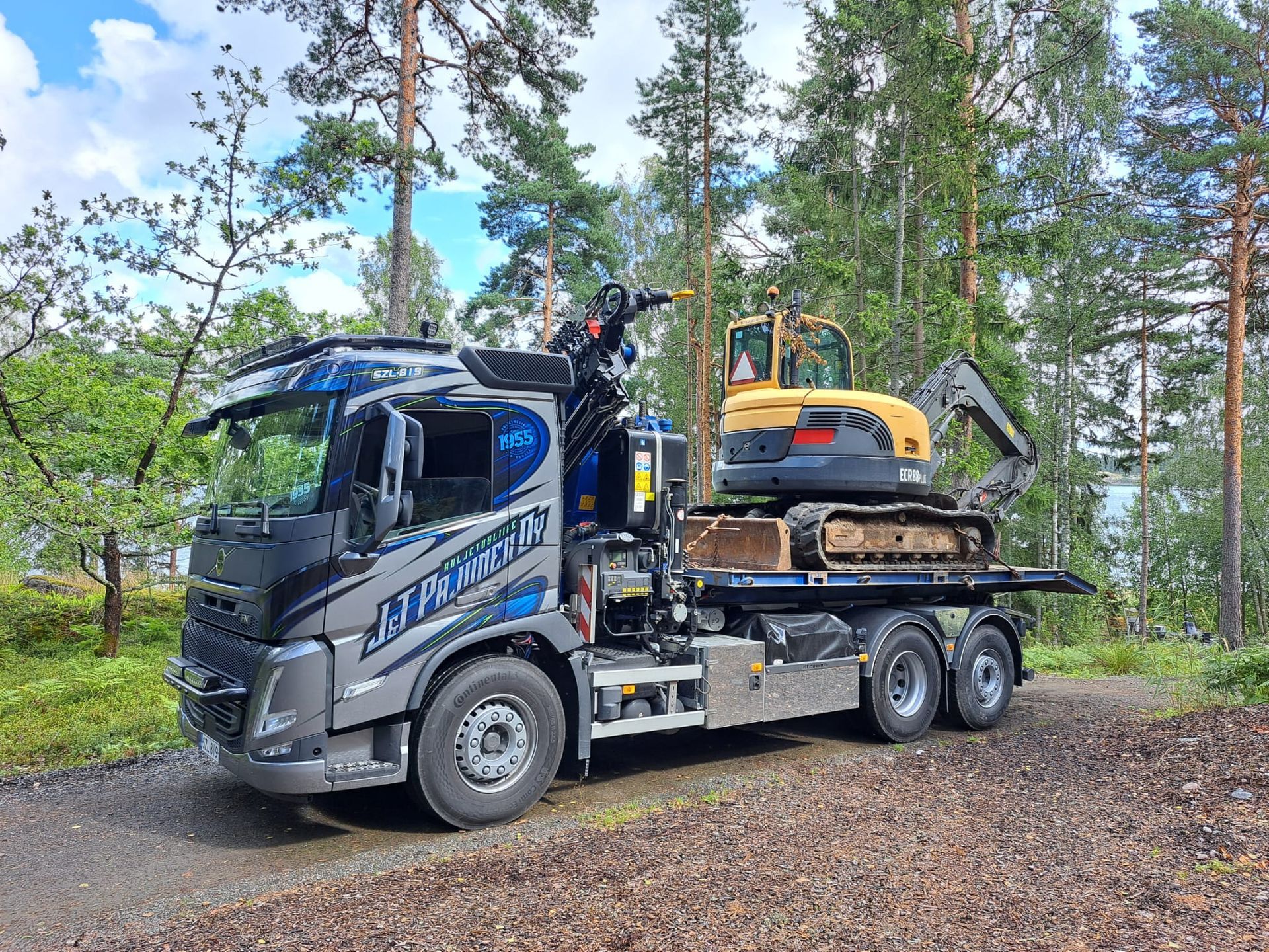 Jätevesikaivon tyhjennystä
