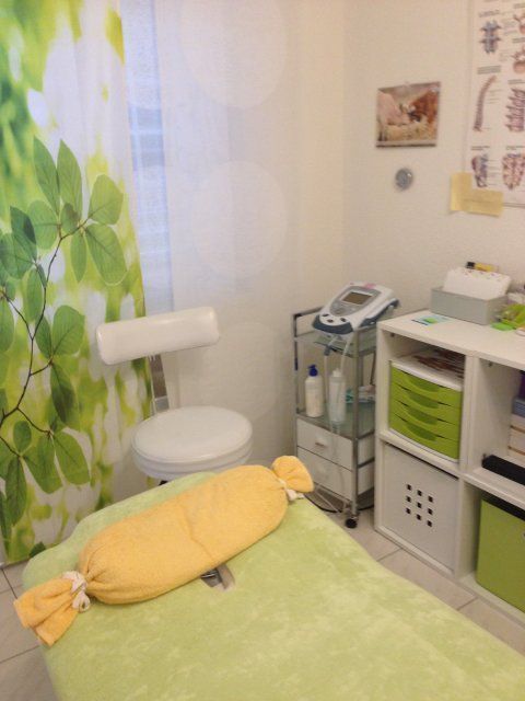 Behandlungsraum, Physiotherapie und manuelle Lymphdrainage Anna Bucher