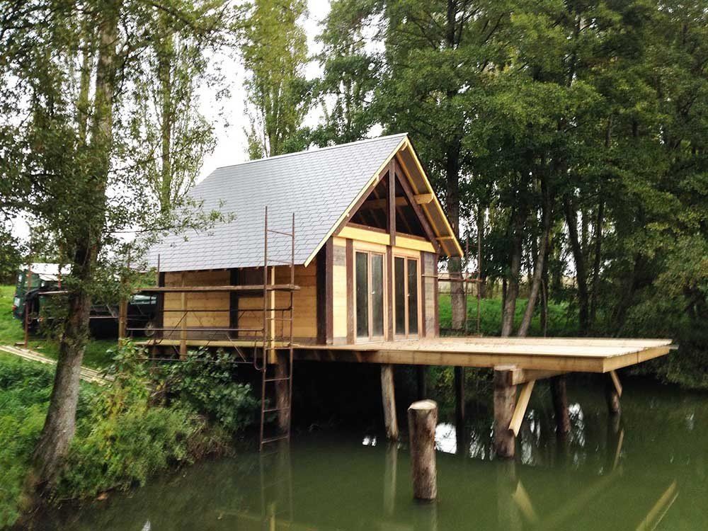 Création d’une cabane en ossature-bois