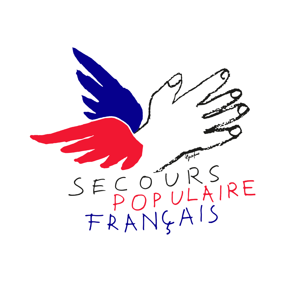 Logo de Secours populaire français