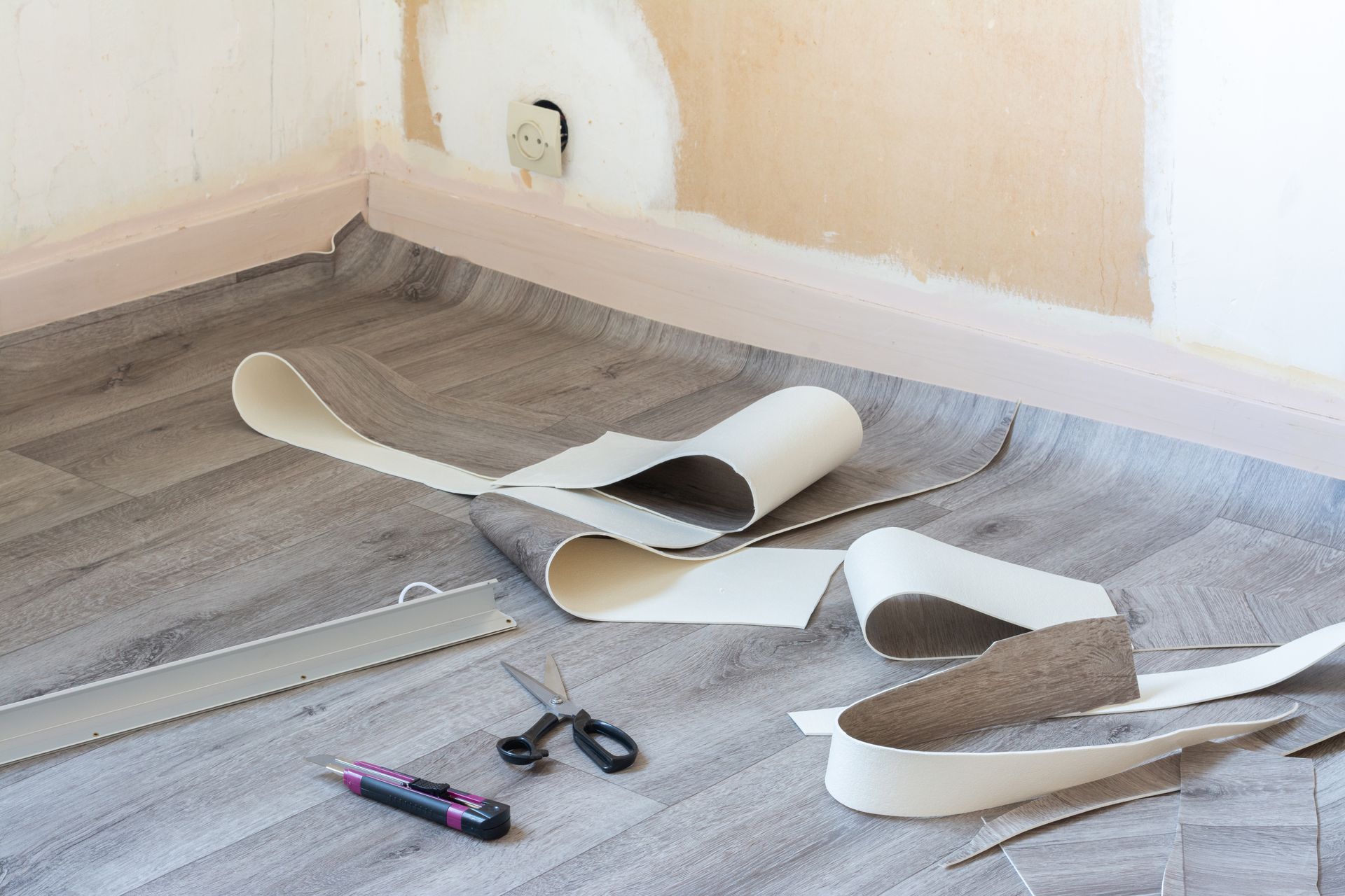 Chutes de revêtement de sol