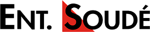Logo de l'Entreprise Soudé version blanc