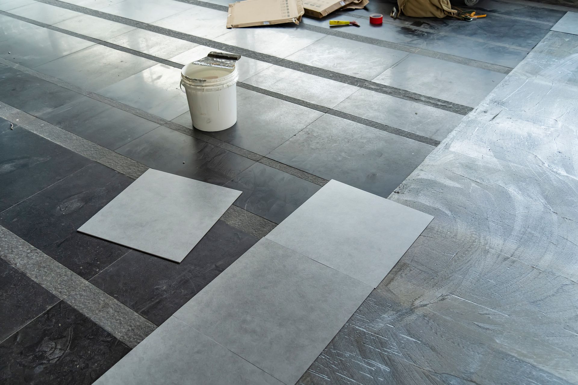 Recouvrement d'un sol d'un bâtiment