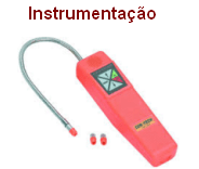 Um dispositivo vermelho com a palavra instrumentação nele