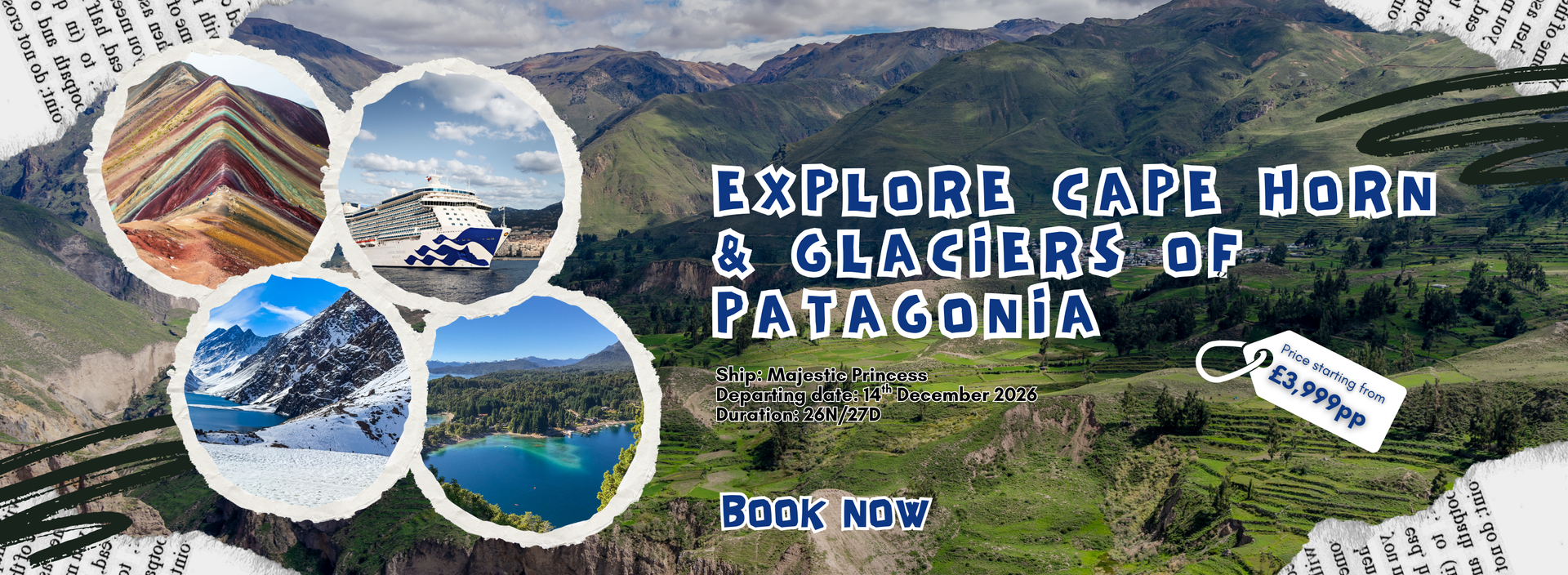 Majestic Princess Cruises | Patagonia | South America Cruise | Holidays | Cruise deal | 