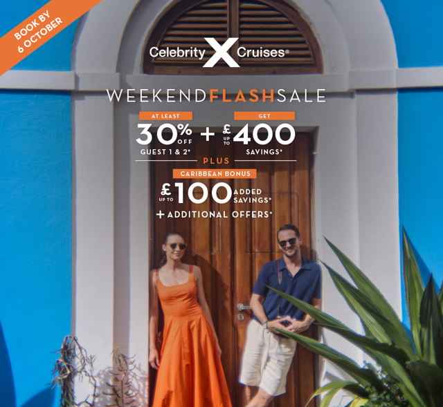 october sale, celebrity cruises offer