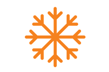 Schneeflocke - Symbol Winterdienst