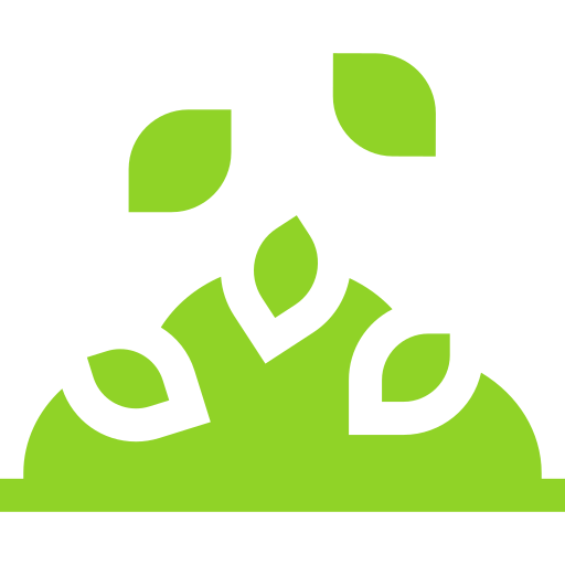 Icône déchets végétaux location de bennes