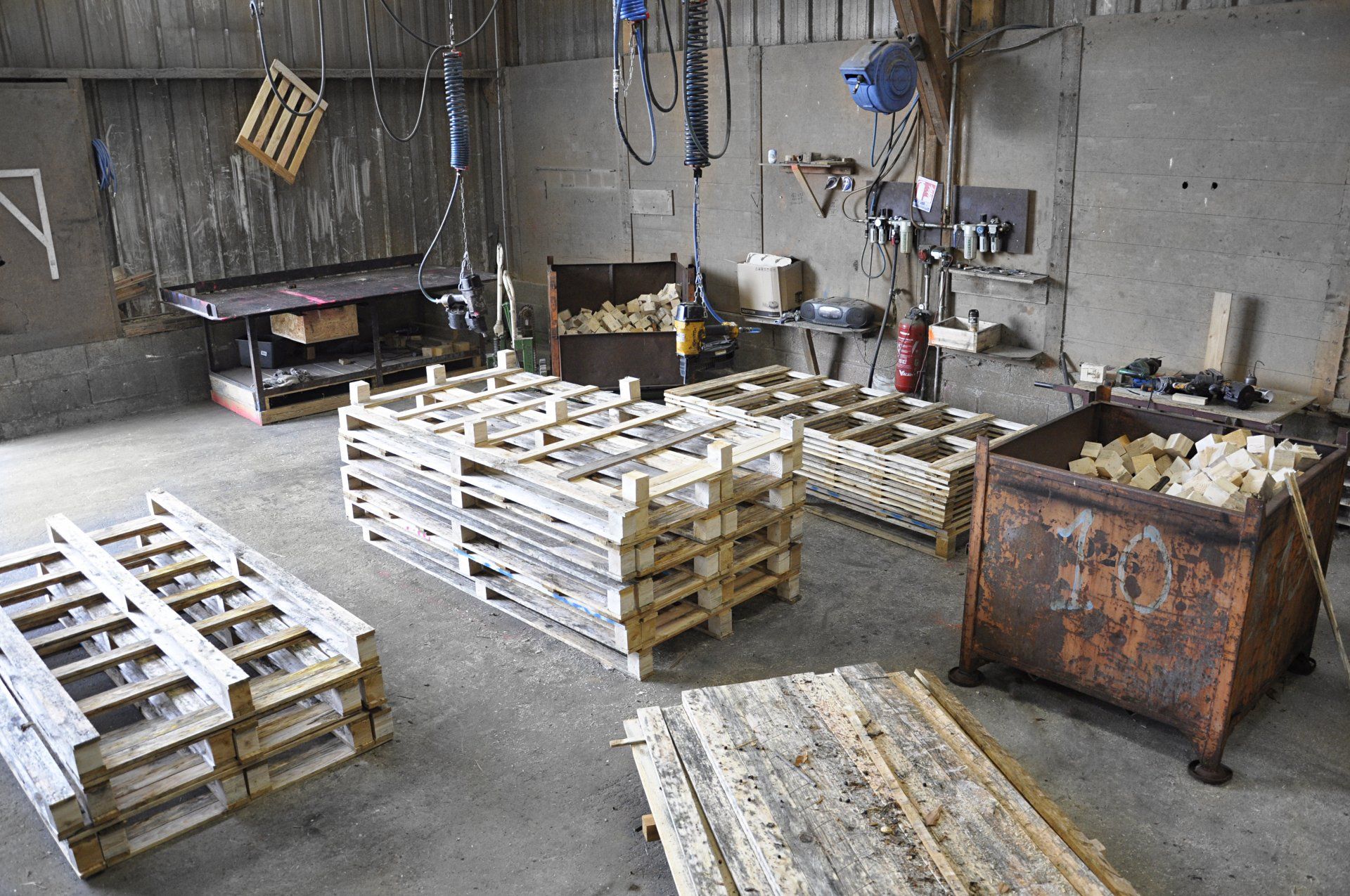 Les experts des palettes en bois