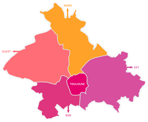 Communes métropole Toulouse