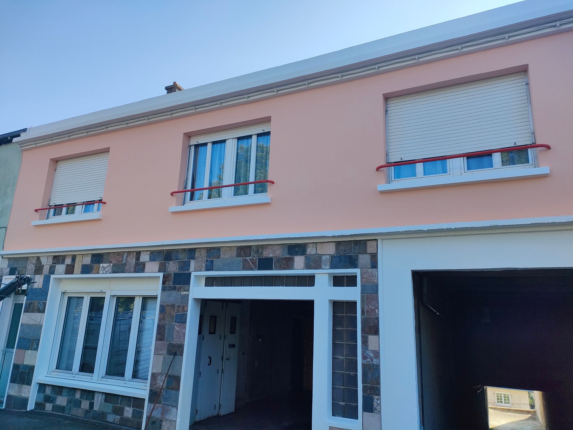 Remise en peinture des volets