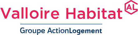 Logo Valloire Habitat groupe Action Logement
