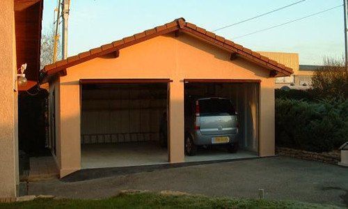 Fabrication de garage en béton