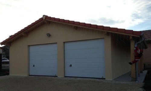 Garage en béton