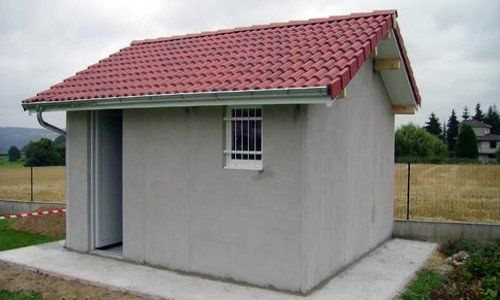 Maisonnette en béton