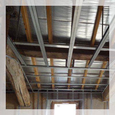 Travaux d'isolation