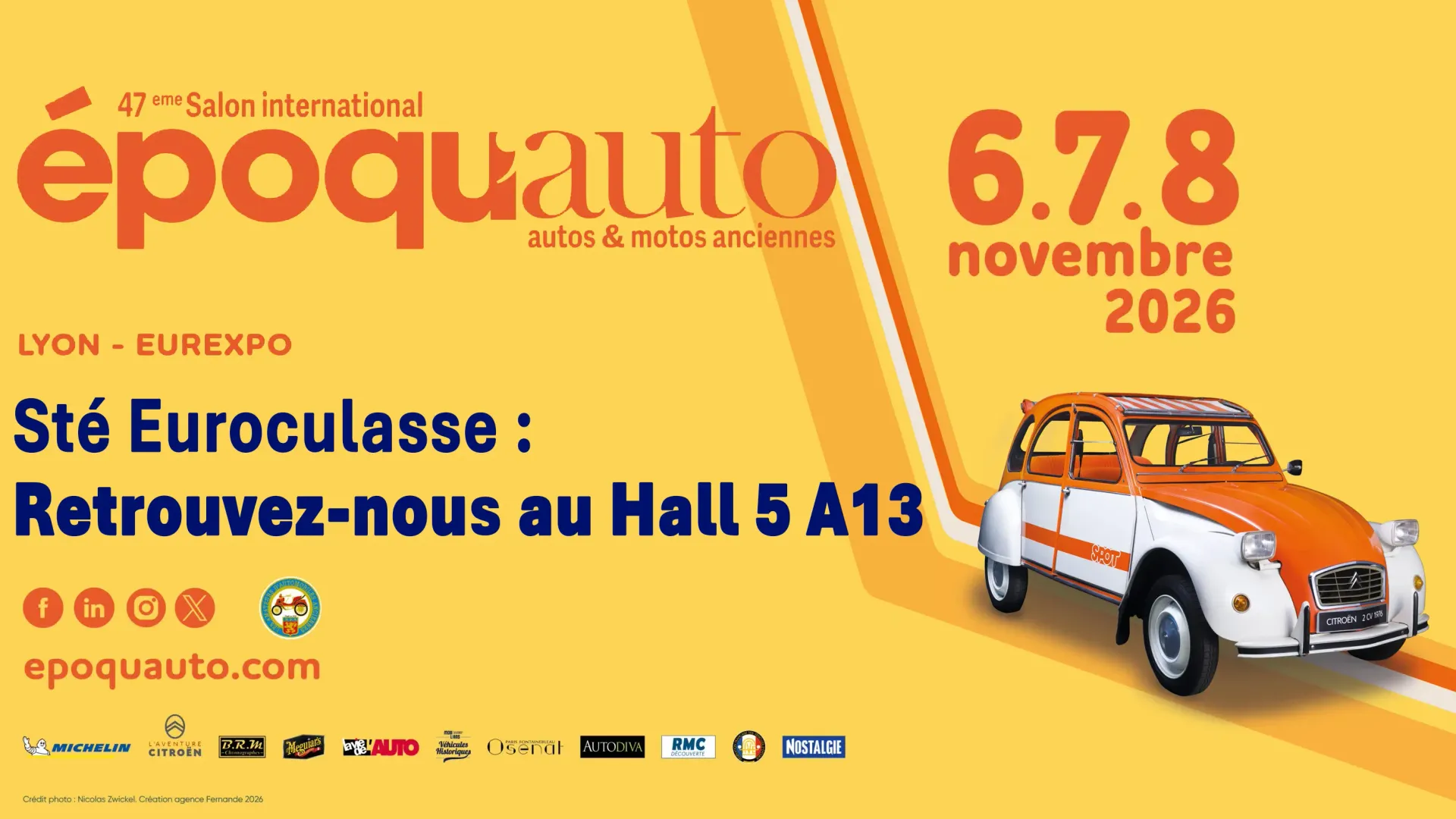 Affiche du 47e Salon international époqu'auto