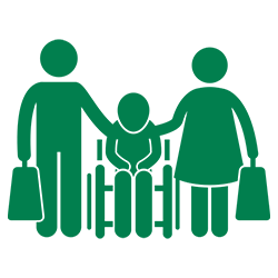 Icon Senior wird geholfen