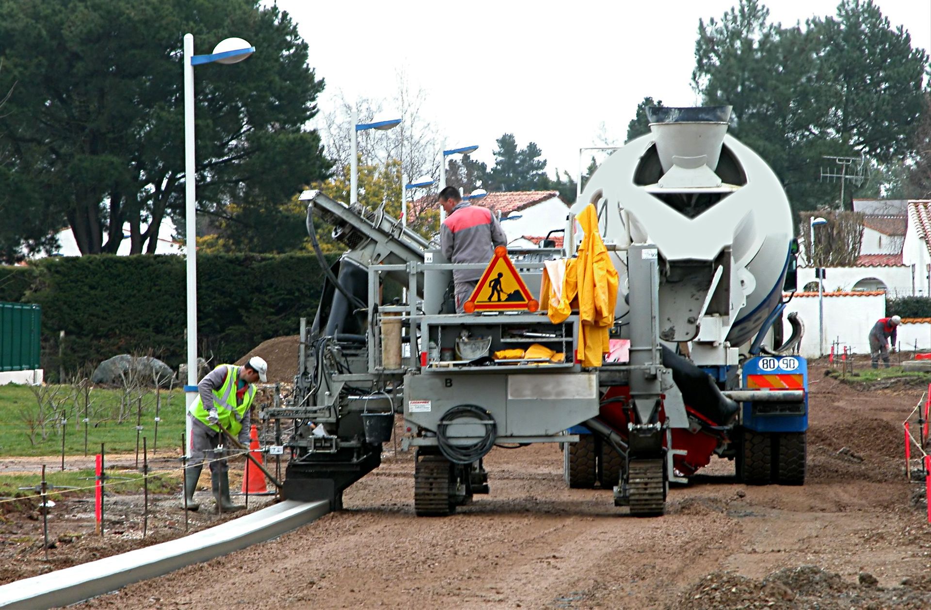 Voirie en travaux