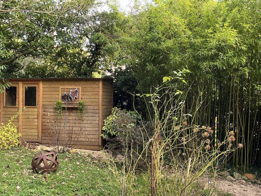 Cabane de jardin en bois pour le rangement