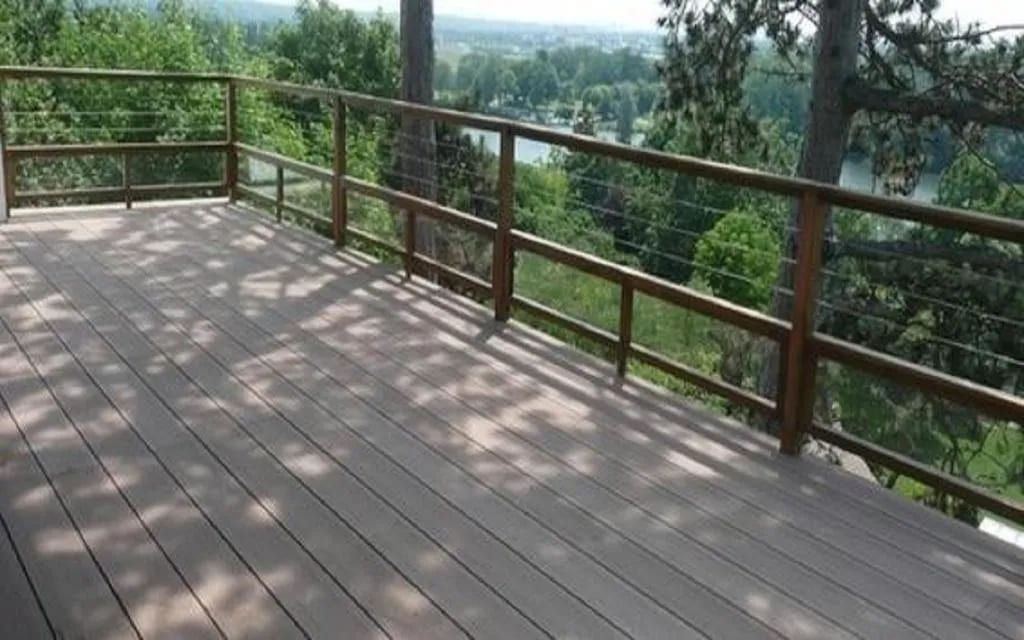 Extension de balcon en bois