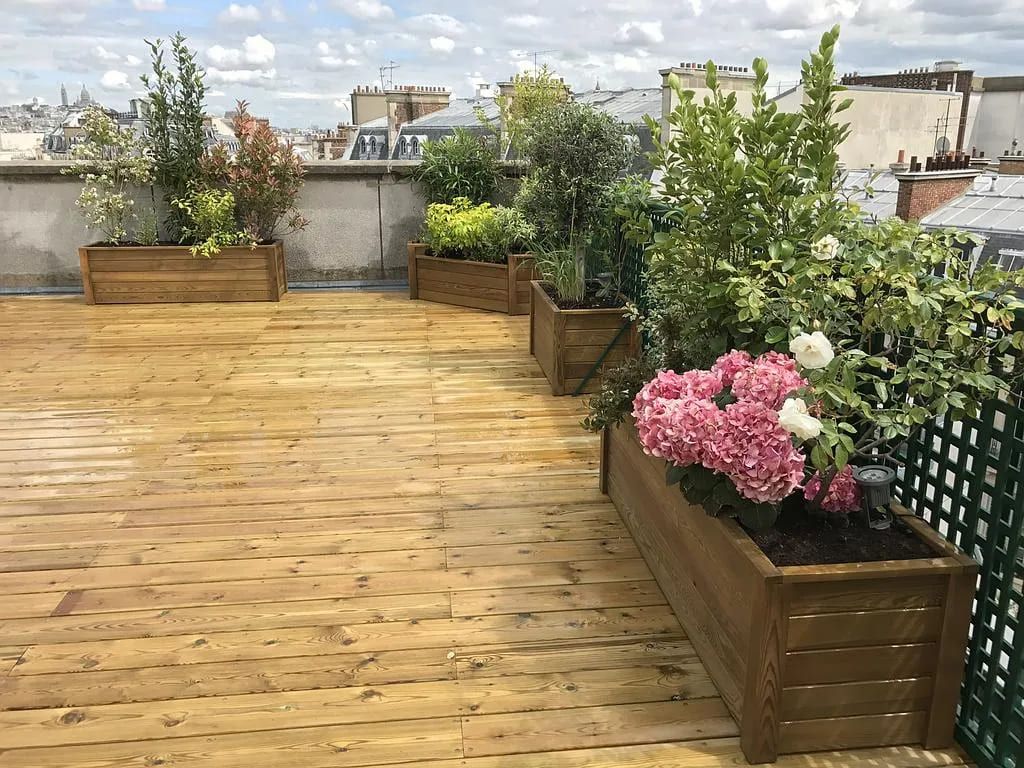 Jardins suspendus à Paris