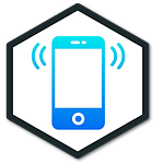 Badge phone