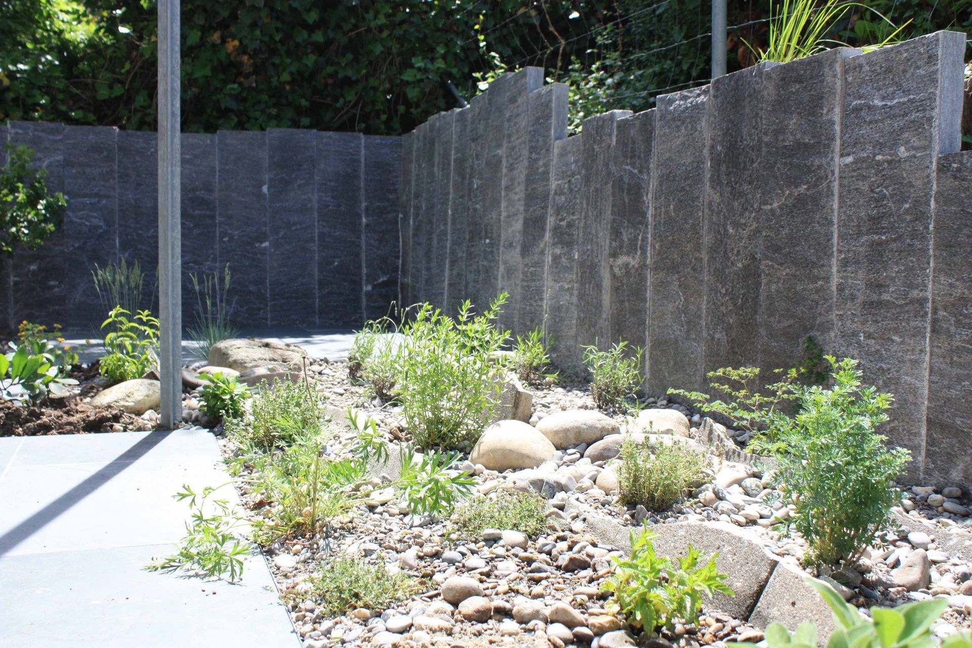 Stützmauern - Basel - webergarten