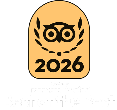Travellers' Choice Awards 2025 von TripAdvisor für THE MADISON Hotel Hamburg in der Innenstadt.