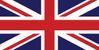 Bandera Union Jack con colores rojo, blanco y azul.