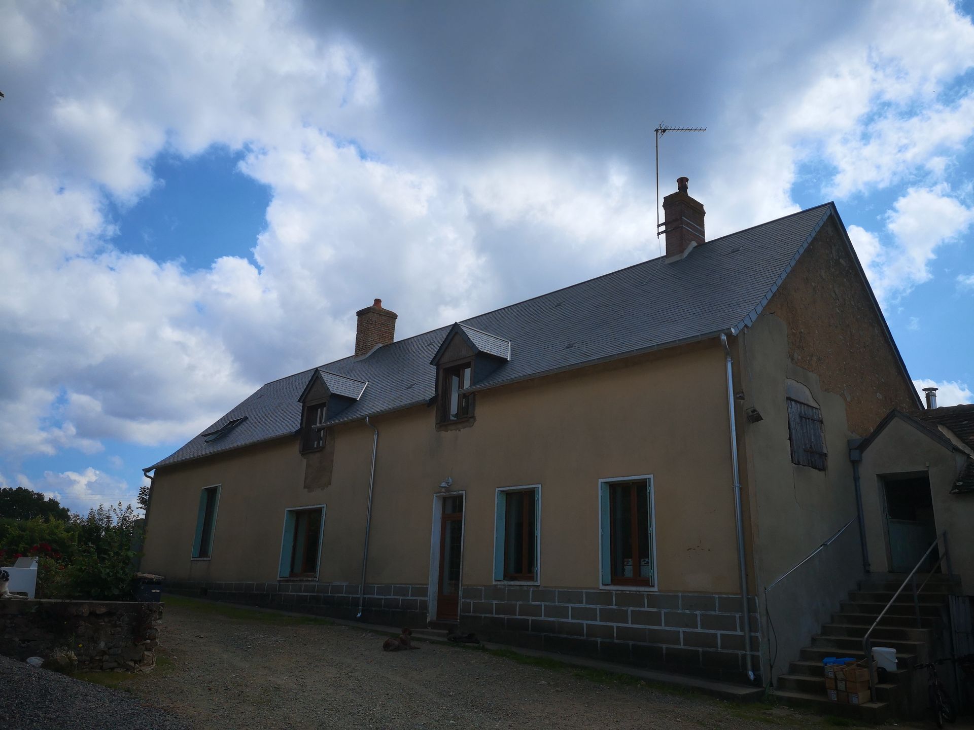 Après la rénovation de toit